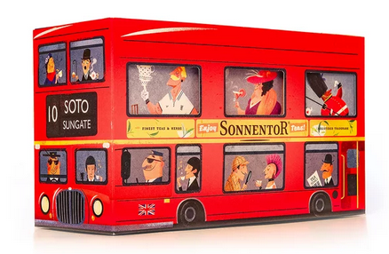 Bio čaj London Bus sada čajů Sonnentor
